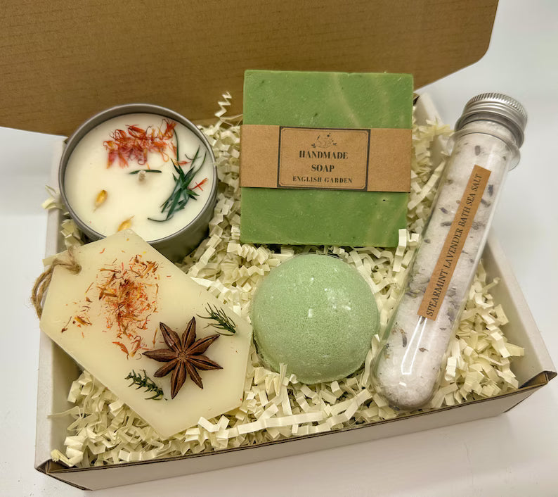 Long Distance Gift Set, Spa Gift Box, Best Friend Gift Box, Soul Sister Gift For Friend, Self Care Kit, Birthday Gift Basket